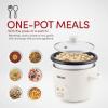 image:imageAroma Housewares 4Cup Rice Cookers ARC302NGBL and ARC302NG Bundle Blue and WhiteBlue