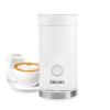 image:imageAROMA 4in1 Cold amp Warm Milk Frother and Steamer with AutoOff OneTouch Controls 200mlWhite