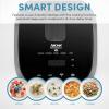 image:imageAROMA Professional 6Cups UnCooked  3Qt 360 Induction Rice Cooker amp Multicooker ARC7606GRGRAY