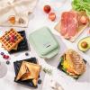 image:imageAROMA 3in1 Panini Press Sandwich Grill and Waffle Maker with Removable Ceramic Coated Plates