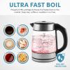 image:imageAROMA Professional 17L  7Cup Digital Glass Water Kettle AWK170D