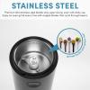 image:imageAroma Housewares Mini Coffee Grinder and Electric Herb Grinder with 304 Stainless Steel Grinding Blades and a Premium Clear Lid 40 g