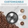 image:imageAroma Housewares Mini Coffee Grinder and Electric Herb Grinder with 304 Stainless Steel Grinding Blades and a Premium Clear Lid 40 g