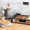 image:imageDetachable Electric Grill Griddle Combo