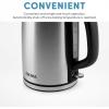 image:image17L  7Cup Stainless Steel Electric Kettle with Cordless Pouring Automatic Keep Warm Mode Powerful amp Quick 1750 Wattage AWK1402SB