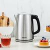 image:image17L  7Cup Stainless Steel Electric Kettle with Cordless Pouring Automatic Keep Warm Mode Powerful amp Quick 1750 Wattage AWK1402SB