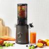 image:imageAROMA Cold Press Juice Machine Slow Masticating Fruit and Vegetable Juicer for Home with Large 4Inch Feeder and Double Pulp FilterGray