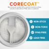 image:imageAROMA CoreCoat Rice Cooker with PopUp Food Steaming Basket 4 Cups Cooked 2 Cups Uncooked 1 QtLilac