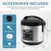 image:imageAROMA Digital Rice Cooker 4Cup Uncooked  8Cup Cooked Steamer Grain Cooker amp ARC954SBD Rice Cooker 4Cup Uncooked 25 Quart Professional Version4 Cup Uncooked  8 Cup Cooked