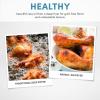 image:imageAROMA Glass Air Fryer and Countertop Convection Oven with Powerful 360Crispy Technology 3 Quart White