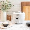 image:imageAROMA Professional Digital Rice Cooker 10Cup Uncooked  20Cup Cooked Slow Cooker Multicooker Steamer Oatmeal Cooker Auto Keep Warm SautthenSimmer 4 Qt White ARC1230W