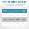 image:imageAROMA Rice Cooker 2Cup Uncooked  4Cup Cooked Steamer Grain Cooker Soup Maker Oatmeal Cooker Auto Keep Warm 1 Qt White ARC3021NG1 Quart