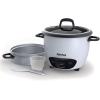 image:imageAroma Housewares 14Cup Cooked 7Cup UNCOOKED Pot Style Rice Cooker and Food Steamer ARC7471NGWhiteWhite