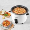 image:imageAroma Housewares 32Cup Cooked 16Cup UNCOOKED Pot Style Rice Cooker ARC7216NG  WhiteRice Cooker