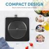 image:imageAroma Housewares AHP303 Single Burner Hot Plate Metal BlackBlack  Sealed