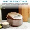 image:imageAroma Housewares ARC6106 Aroma Professional 6 Cups Uncooked Rice Slow Cooker Food Steamer MultiCooker ChampagneClassic