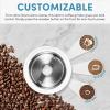 image:imageAroma Housewares Mini Coffee Grinder and Electric Herb Grinder with 304 Stainless Steel Grinding Blades and a Seethrough Lid 40 g White 40g