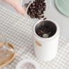 image:imageAroma Housewares Mini Coffee Grinder and Electric Herb Grinder with 304 Stainless Steel Grinding Blades and a Seethrough Lid 40 g White 40g
