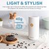 image:imageAroma Housewares Mini Coffee Grinder and Electric Herb Grinder with 304 Stainless Steel Grinding Blades and a Seethrough Lid 40 g White 40g