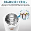 image:imageAroma Housewares Mini Coffee Grinder and Electric Herb Grinder with 304 Stainless Steel Grinding Blades and a Seethrough Lid 40 g White 40g