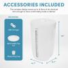 image:imageAroma Housewares Vacuum Sealed Food Storage Container White 12 liters ARD168