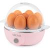 image:imageAROMA Overly Easy Egg Cooker Steamer and Electric Egg Poacher  XL Capacity Egg Steamer Fits 7 EggsPink