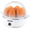 image:imageAROMA Overly Easy Egg Cooker Steamer and Electric Egg Poacher  XL Capacity Egg Steamer Fits 7 EggsWhite