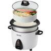 image:imageAROMA Rice Cooker 10Cup Uncooked  20Cup Cooked Steamer Auto Keep Warm Soup Maker Oatmeal Cooker Large Rice Cooker 5 Qt White ARC360NGP10Cup Uncooked