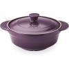 image:imageAroma Housewares ADC101SG Doveware Stew Pot 25 Quart Slate GrayPlum Purple