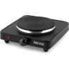 image:imageAroma Housewares AHP303 Single Burner Hot Plate Metal BlackBlack  Sealed