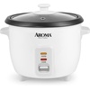 image:imageAroma Housewares Aroma 6cup cooked 15 Qt One Touch Rice Cooker White ARC363NG 6 cup cooked 3 cup uncook 15 Qt amp with EasyPour Handle and DripFree Spout in White and Grey Water Kettle