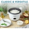 image:imageAroma Rice Cooker Bundle with 6Cup and 15 Qt Capacity Pots White