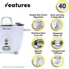 image:imageAroma Housewares Select Stainless Rice Cooker amp Warmer with Uncoated Inner Pot 14Cupcooked  3Qt ARC757SG amp Aroma 6cup cooked 15 Qt One Touch Rice Cooker White14Cupcooked  3Qt