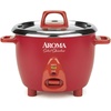 image:imageAroma Stainless Rice Cookers 6Cup amp 14Cup Bundle12Qt  Red  3Qt