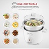 image:imageAroma Stainless Rice Cookers 6Cup amp 14Cup Bundle12Qt  Red  3Qt