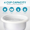 image:imageAROMA CoreCoat Rice Cooker with PopUp Food Steaming Basket 4 Cups Cooked 2 Cups UncookedLilac