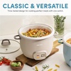 image:imageAROMA Rice Cooker 7Cup Uncooked  14Cup Cooked Steamer Grain Cooker Oatmeal Cooker Soup Maker Auto Keep Warm 3Qt Sand ARC7971SD