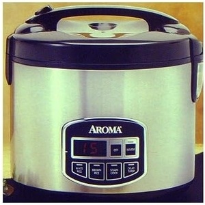 image:imageAroma ARC960SB 10Cup Sensor Logic Rice Cooker amp Food Steamer