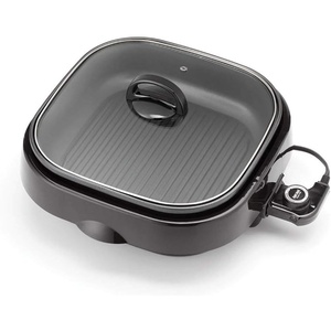 image:imageAroma Housewares Asp218B 3in1 Grillet Indoor Grill Black